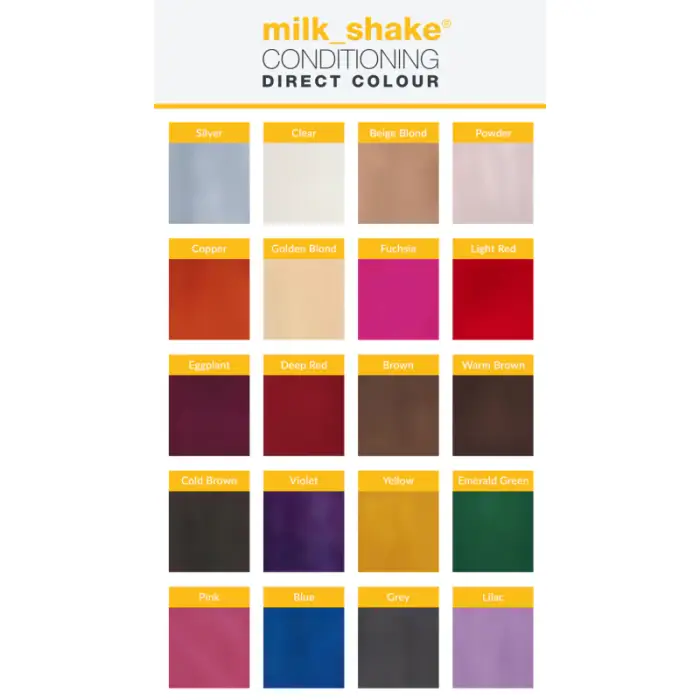 Milk Shake Direct Toner colorato per la colorazione dei capelli 200 ml Polvere