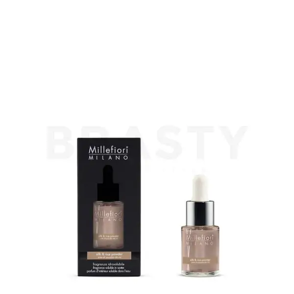 Millefiori milano Fragranza Solubile in Acqua Seta & Riso in Polvere 15 ml