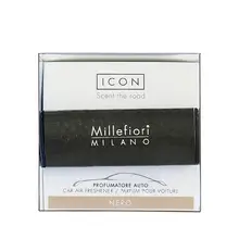 Millefiori Icon Scent the Road fragranza Metal Nero