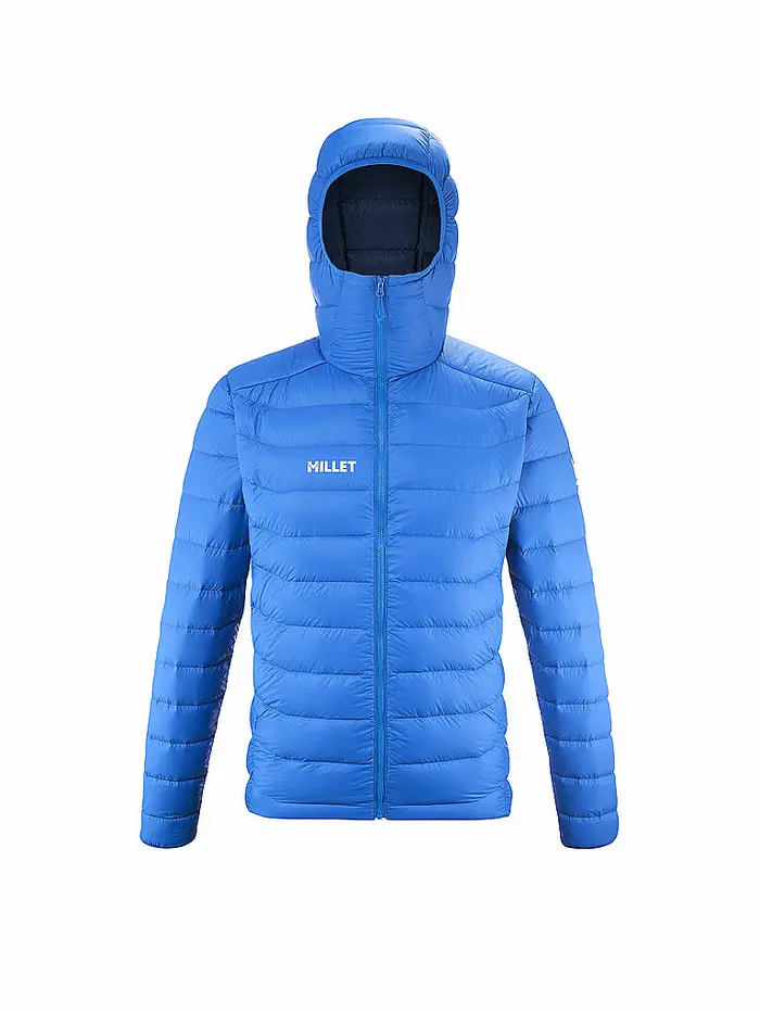 Iso Giacca da uomo Evole 700 Down con cappuccio blu |