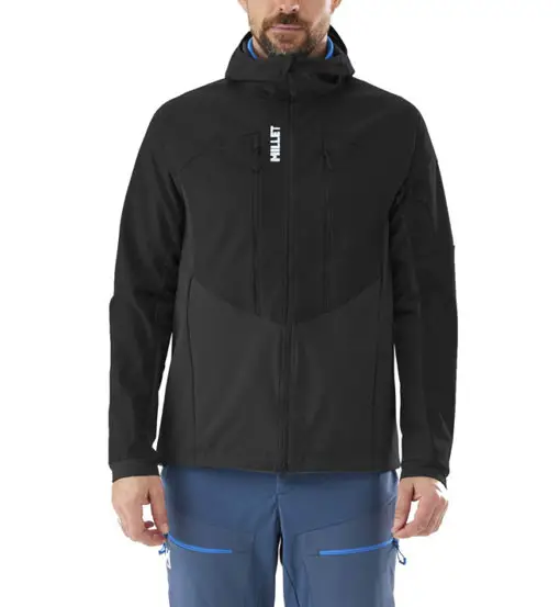 Millet M White Shield M - giacca softshell - uomo Black