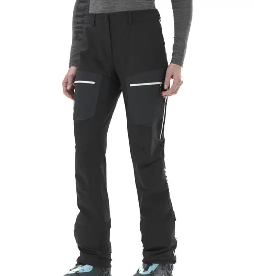Millet M White Shield W - pantaloni scialpinismo - donna Black
