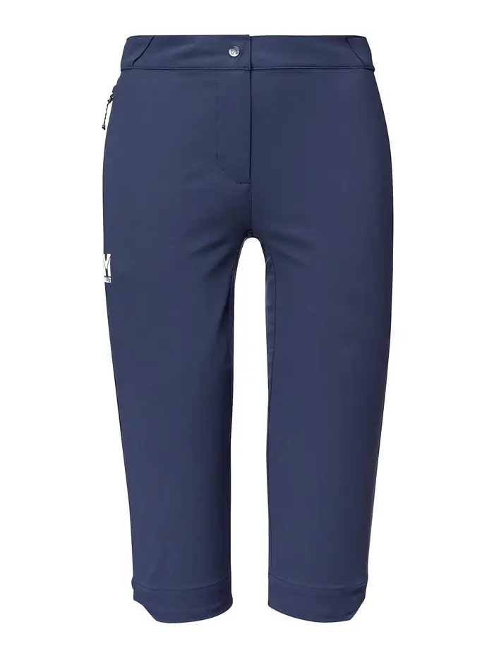 Millet Pantaloni Ubic elasticizzati a 3/4 W Blu