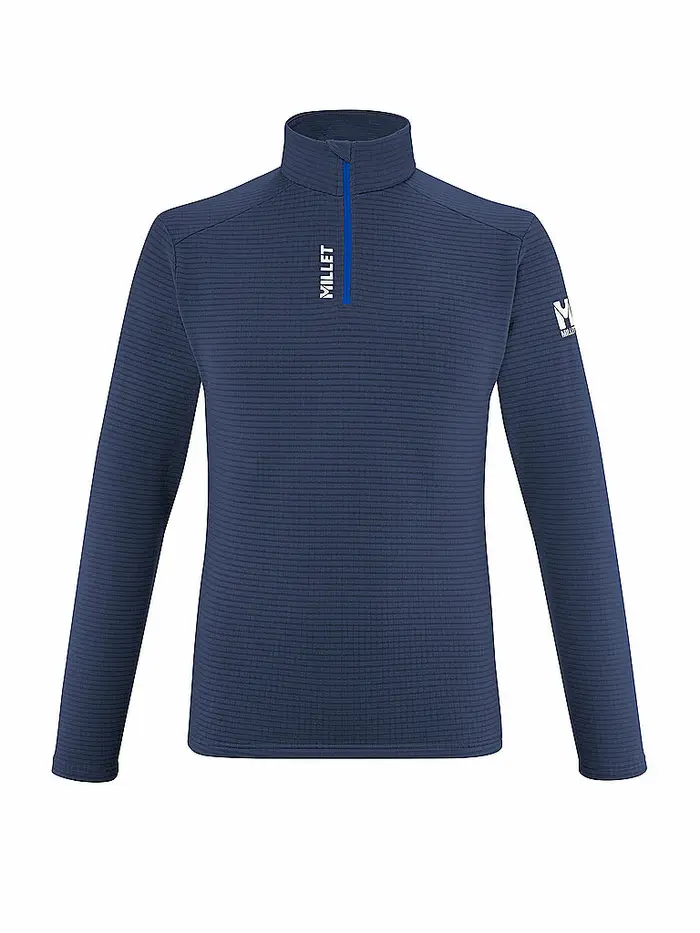Zipshirt Intense Fleece da uomo blu | XXL