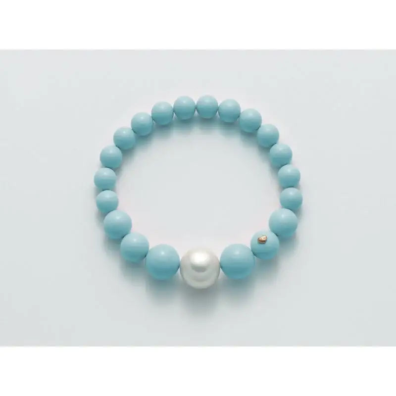 MILUNA Bracciale Au+Pc+Aggl