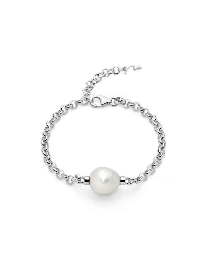 Miluna Bracciale Giochi di Perle PBR3546B con perla in argento 925