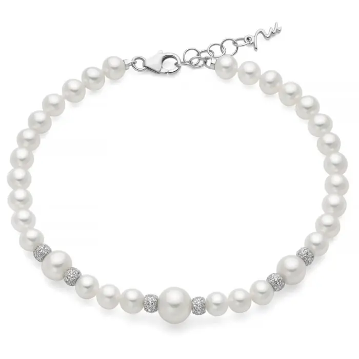 MILUNA Bracciale Perle Oriente Collezione Venere