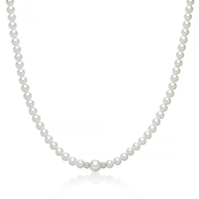 MILUNA Collana Di Perle Oriente Collezione Venere