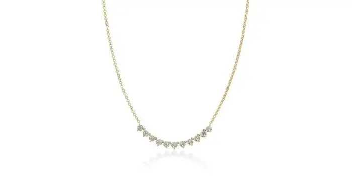 Collana Donna - Collana Unica Neve - Miluna