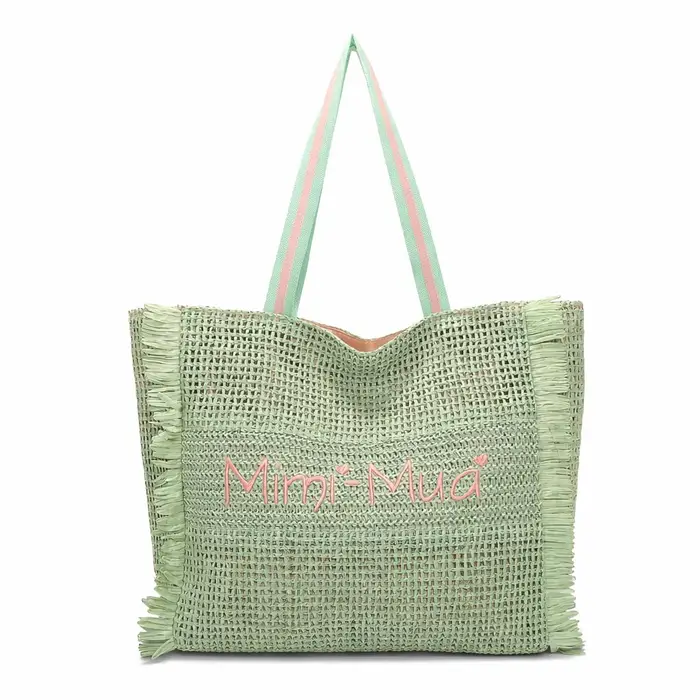 Mimì-Muà Borsa da mare grande Verde