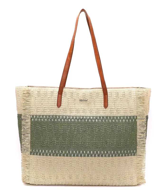 Mimì-Muà Borsa da mare grande Verde