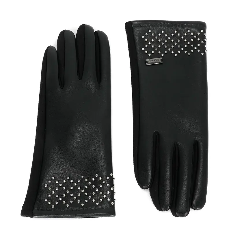 Mimì-Muà Guanti Donna Nero 3833554