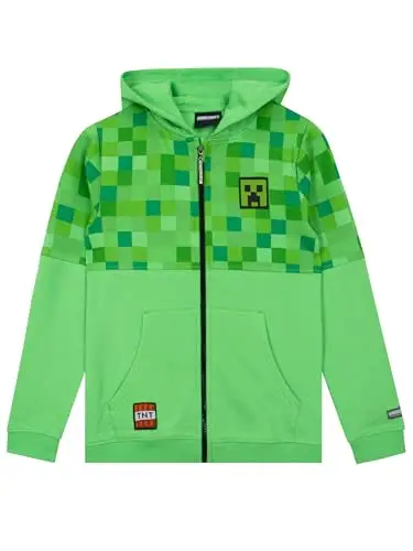 MINECRAFT Felpe bambino Bambino Verde 2709512