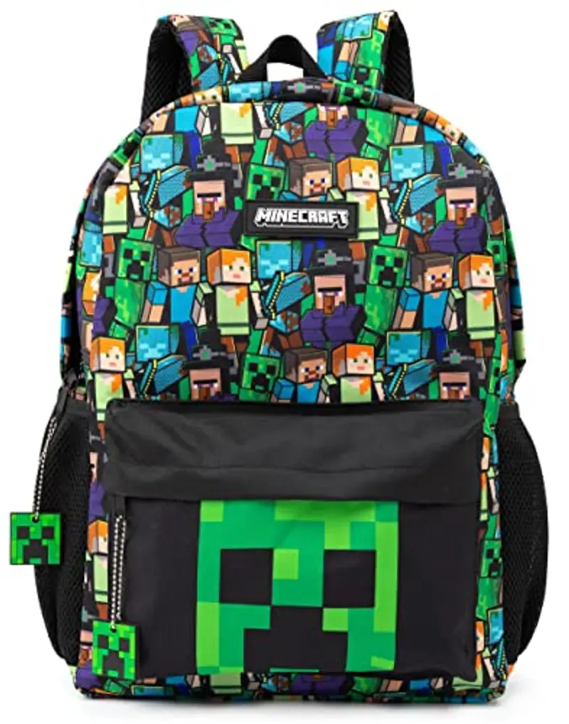 MINECRAFT Zaino scuola Nero 786506