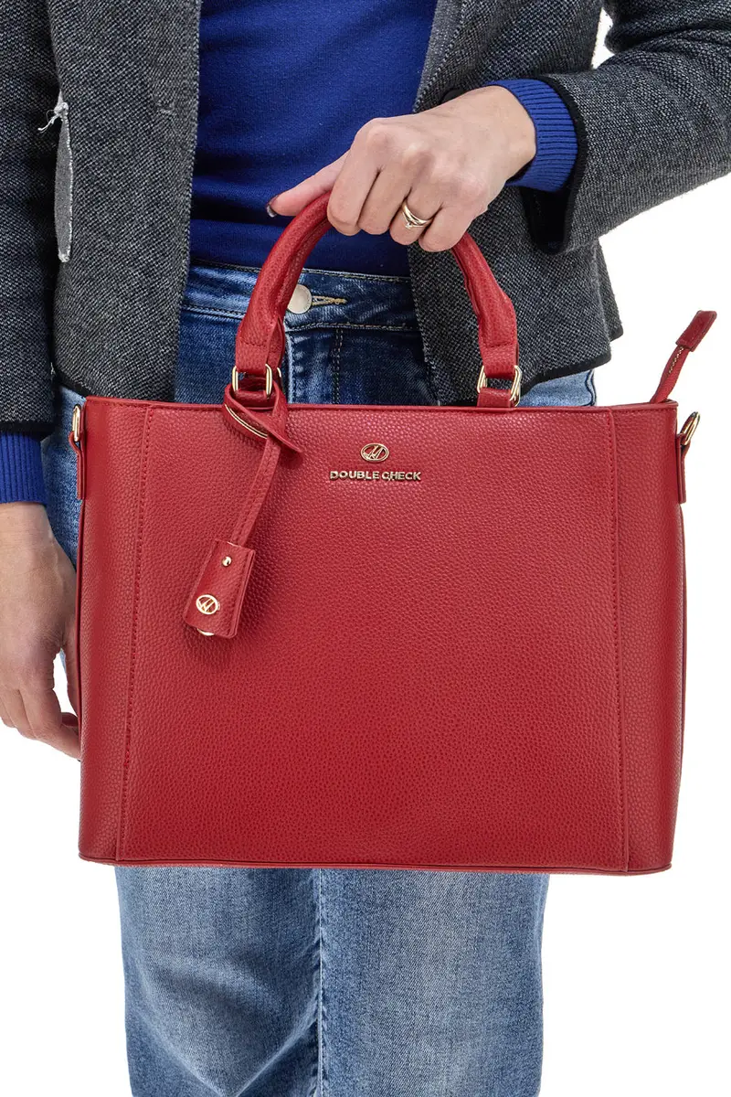 DOUBLE CHECK Borsa a tracolla Rosso 1945924