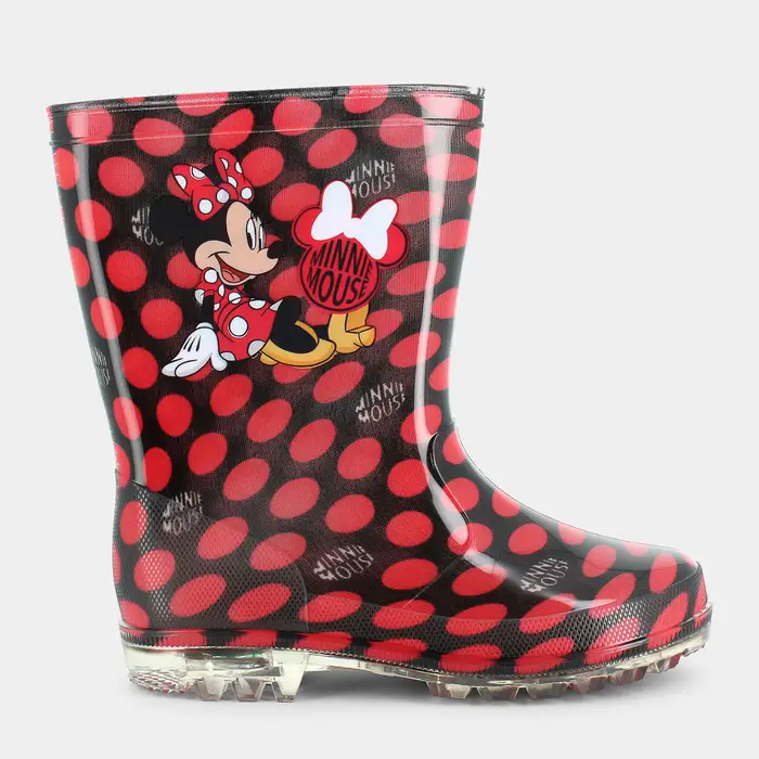 MINNIE Pioggia-neve-Scarpe da Bambina, rosso