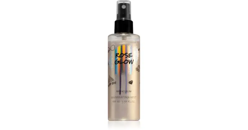 Miraculum Girls Collection Rose Glow spray idratante corpo con glitter 100 ml