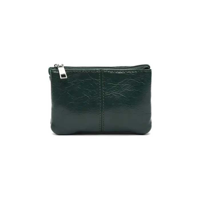 Misako Portamonete Craki portamonete con chiusura a Verde