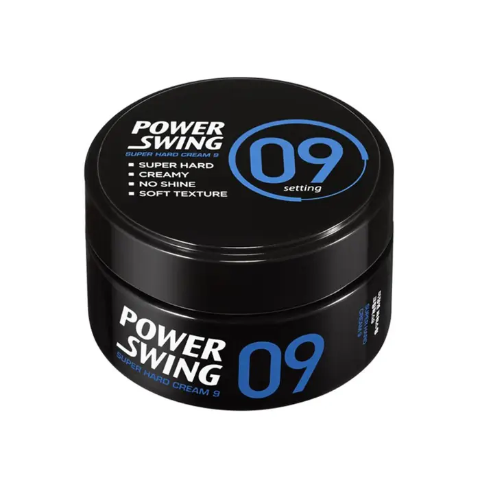 Cera per capelli crema super dura Mise En Scene Power Swing (09) 80 g (fissazione potente/capelli medi UP)