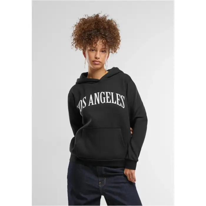Miss Tee Felpa con cappuccio da donna Los Angeles Noir