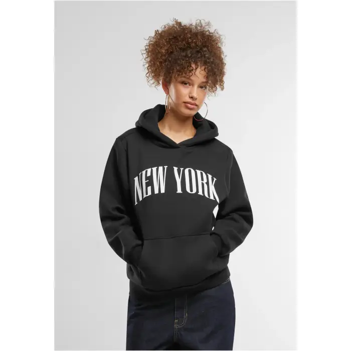 Miss Tee Felpa con cappuccio da donna New York Noir