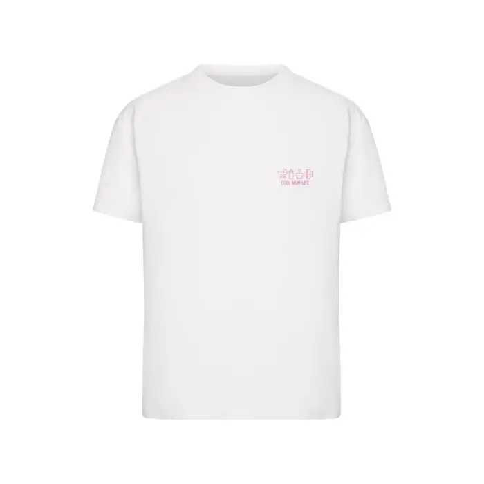 Miss Tee T-shirt da donna Cool Mum Life Blanc