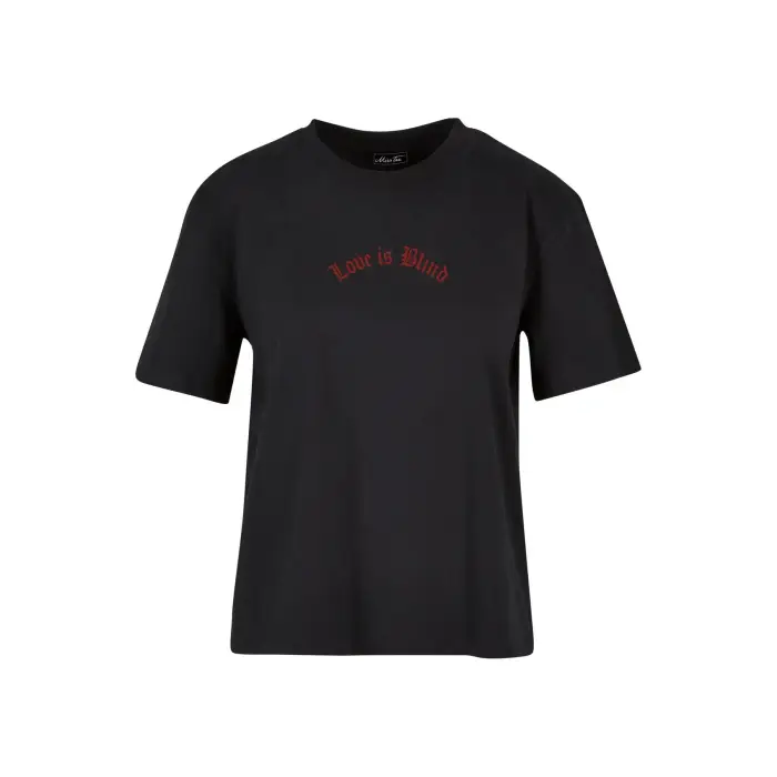 Miss Tee T-shirt da donna Love is Blind Noir