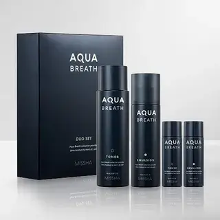 MISSHA For Men Aqua Breath Duo Set 4 pcs