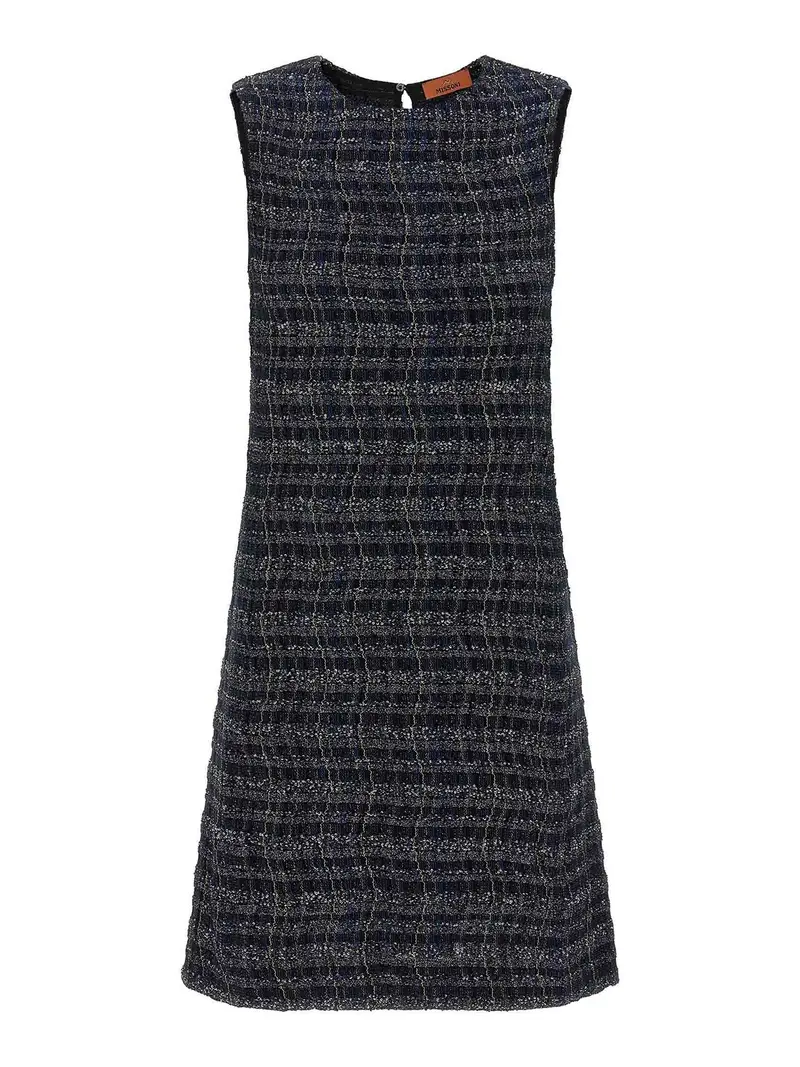 Missoni Abito con motivo a quadri Multicolore