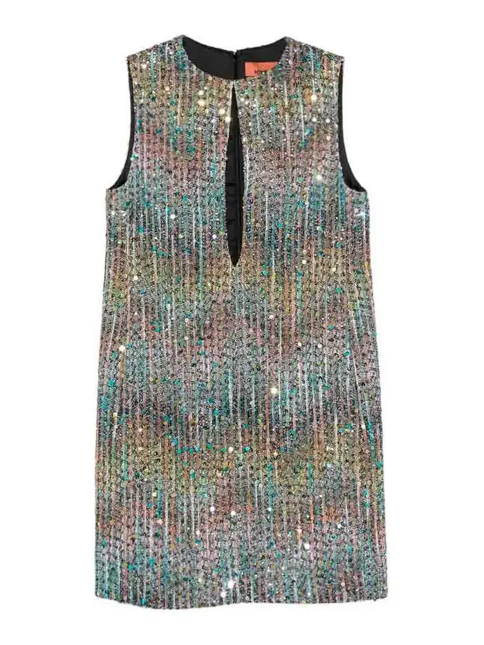 Missoni Abito corto senza maniche `caperdoni` Marrone