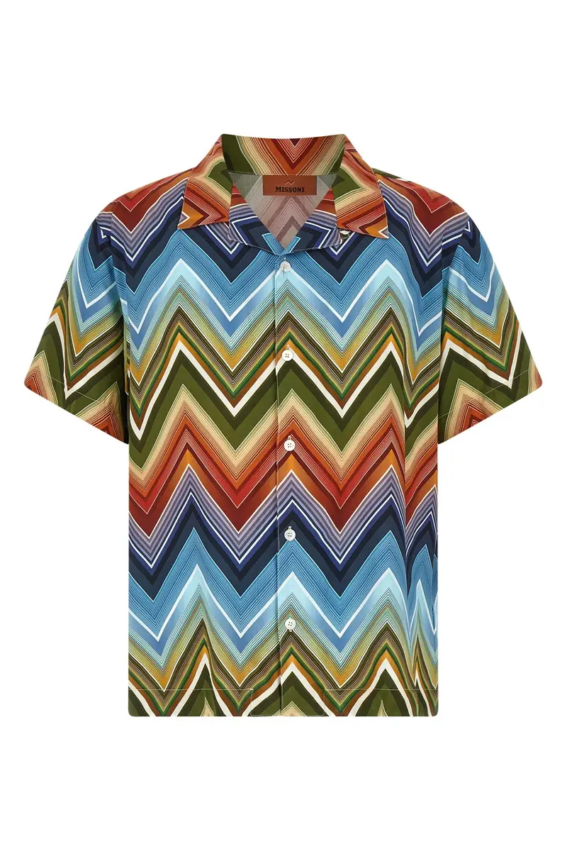 MISSONI Camicia Macro Zig Zag Multi