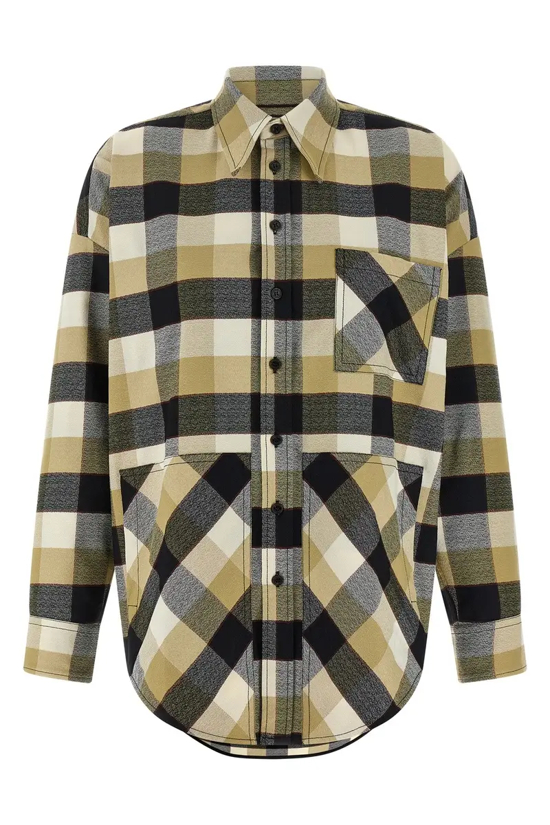 MISSONI Camicia Motivo Check Beige