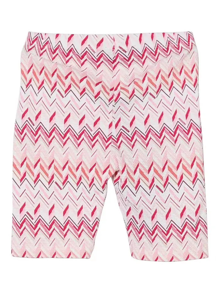 Missoni Ciclista A Fantasia Zigzag Multicolore