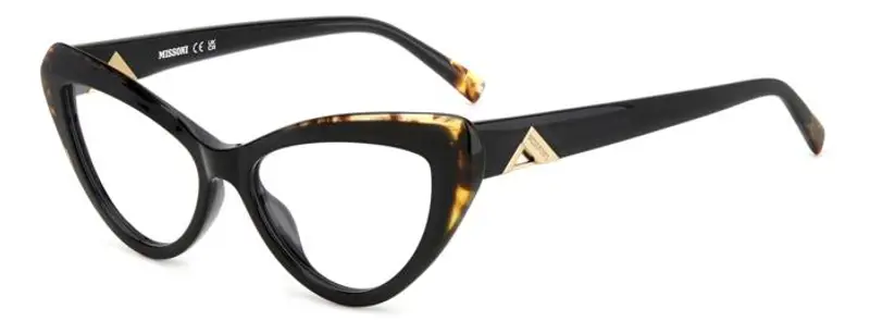 Missoni Donna MIS 0172 WR7 Montature da vista Acetato Nero Cat Eye