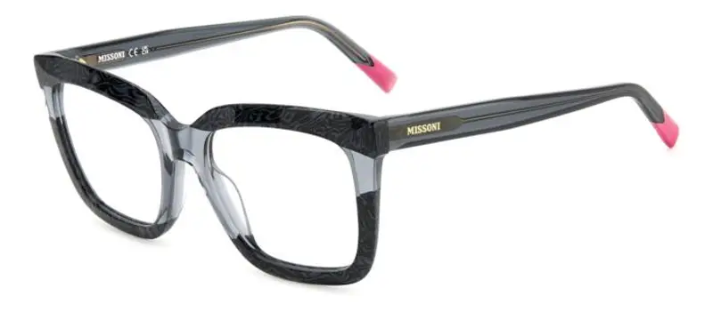 Missoni Donna MIS 0173 UHX Montature da vista Acetato Grigio Squadrata
