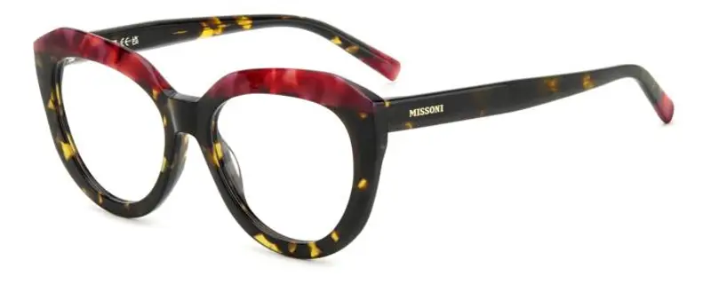 Missoni Donna MIS 0175 0T4 Montature da vista Acetato Havana/Rosa Cat Eye