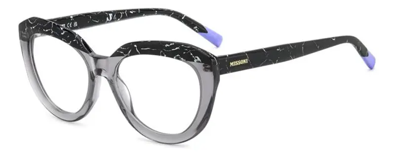 Missoni Donna MIS 0175 UHX Montature da vista Acetato Grigio Cat Eye