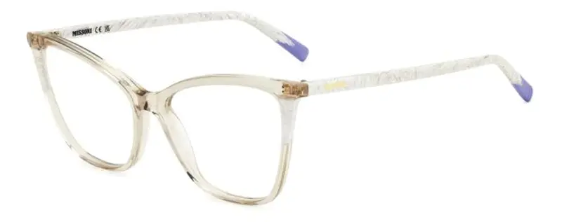 Missoni Donna MIS 0177 EFM Montature da vista Acetato Beige Squadrata