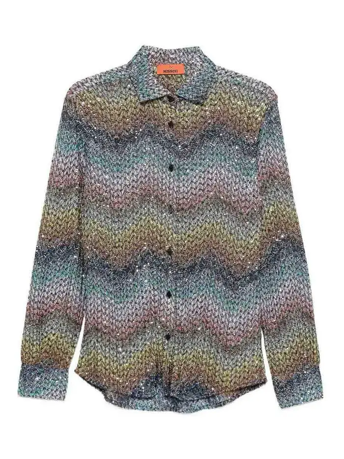 Missoni Maglia a maniche lunghe `caperdoni` Blu