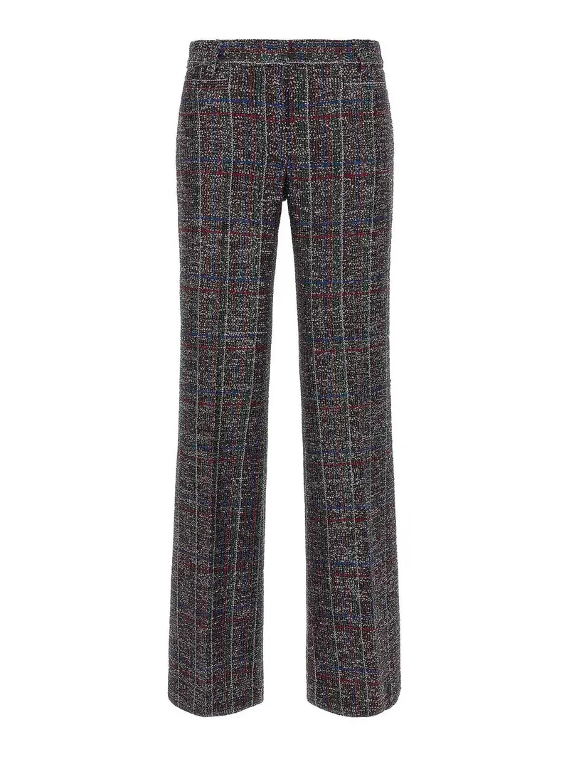 Missoni Pantaloni scozzesi con paillettes Multicolore