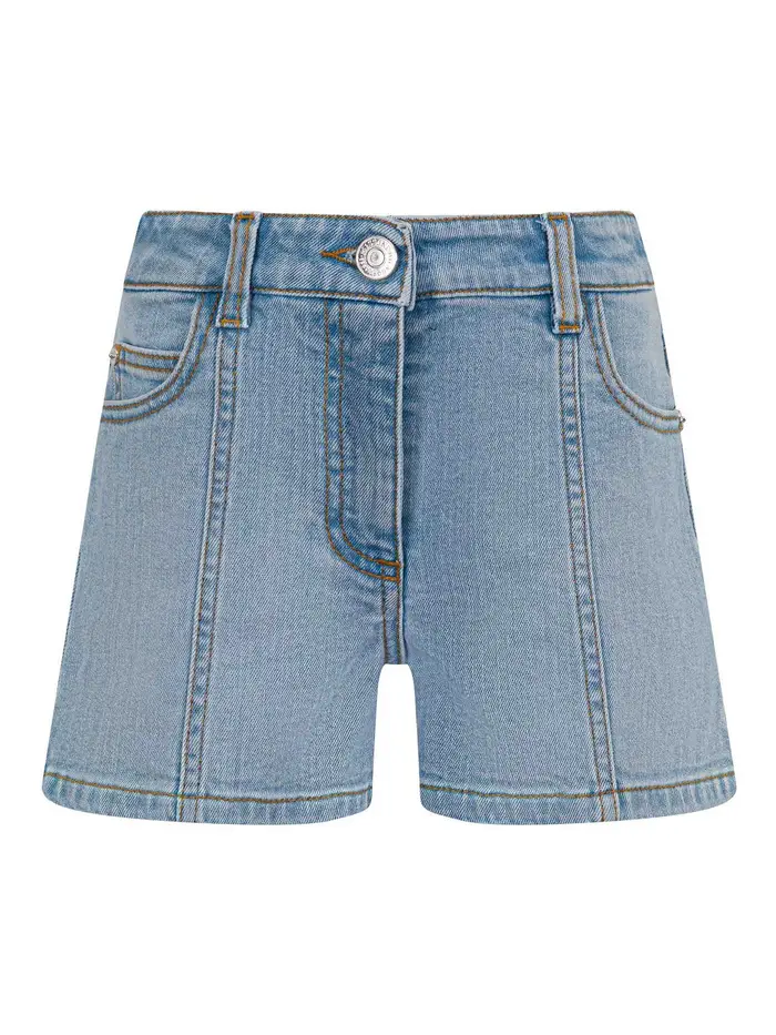 Missoni Shorts Con Stampa Zigzag Blu