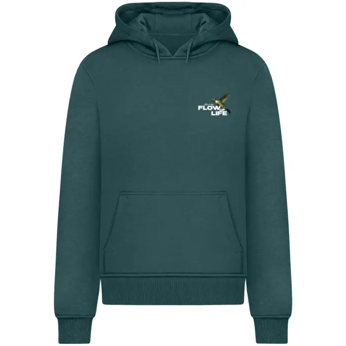 Felpa con cappuccio Mister Tee Flow Of Live Vert
