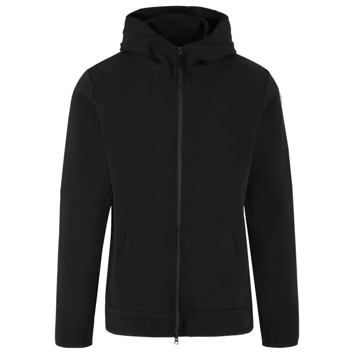 mister tee Felpa con cerniera a cappuccio Noir