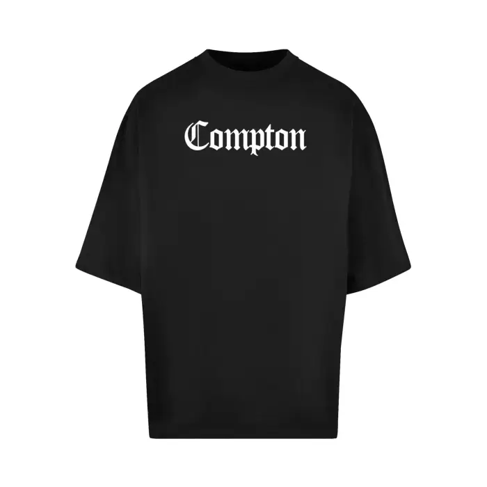 mister tee T-shirt Compton Huge Noir