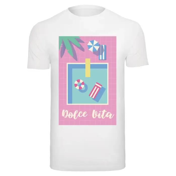 mister tee T-shirt Dolce Vita Blanc