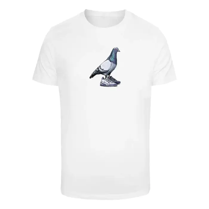 T-shirt Mister Tee Dove Sneaker Blanc
