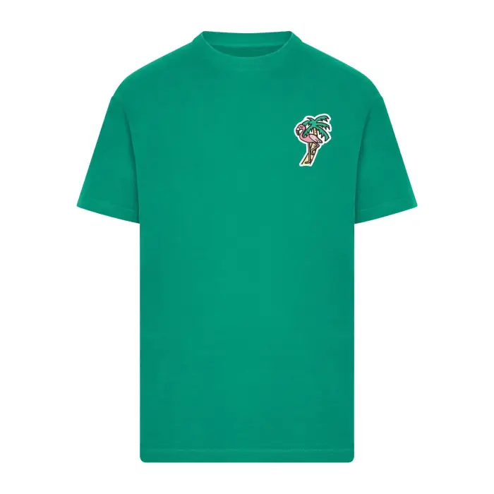 mister tee T-shirt Flamingo X Vert
