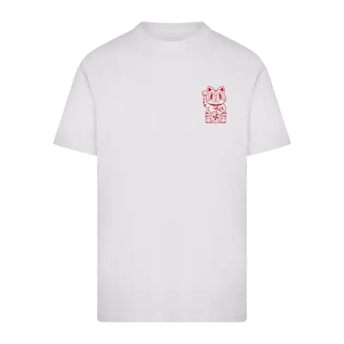 mister tee T-shirt Good Luck Club Blanc