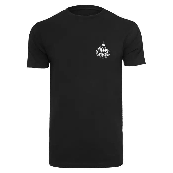 mister tee T-shirt Merry Christmas Noir