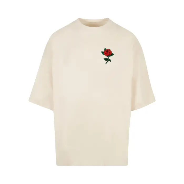 mister tee T-shirt Rose Huge Blanc